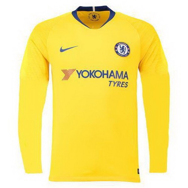 Camiseta Chelsea 2ª ML 2018/19 Amarillo